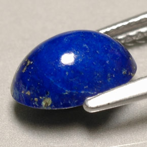 1,58 ctw natürlicher blauer Lapislazuli, Oval Schliff, Lichtundurchlässig