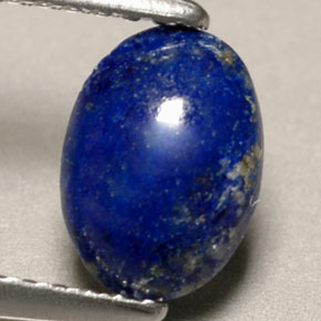 0,81 ctw natürlicher blauer Lapislazuli, Oval Schliff, Lichtundurchlässig