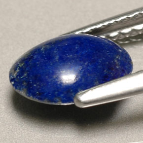 0,81 ctw natürlicher blauer Lapislazuli, Oval Schliff, Lichtundurchlässig