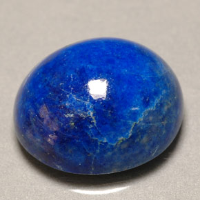 5,83 ctw natürlicher blauer Lapislazuli, Oval Schliff, Lichtundurchlässig
