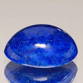 1,87 ctw natürlicher blauer Lapislazuli, Oval Schliff, Lichtundurchlässig