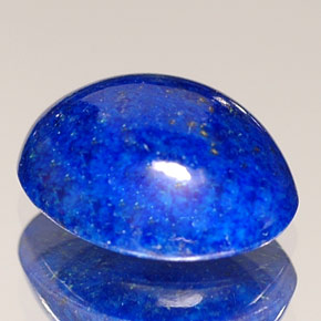 1,87 ctw natürlicher blauer Lapislazuli, Oval Schliff, Lichtundurchlässig