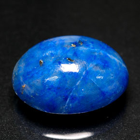 5,76 ctw natürlicher blauer Lapislazuli, Oval Schliff, Lichtundurchlässig