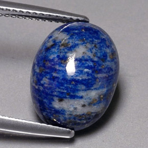 9,17 ctw natürlicher Königsblau Lapislazuli, Oval Schliff, Lichtundurchlässig