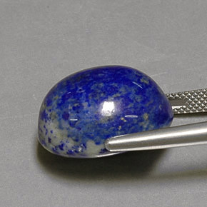 25,84 ctw natürlicher blauer Lapislazuli, Oval Schliff, Lichtundurchlässig