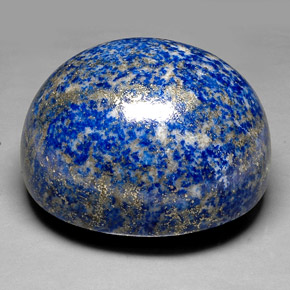 1052,65 ctw natürlicher blauer Lapislazuli, Oval Schliff, Lichtundurchlässig
