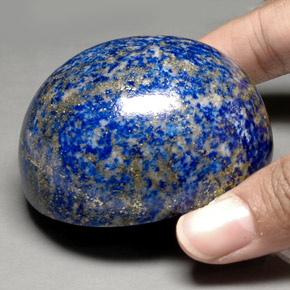 1052,65 ctw natürlicher blauer Lapislazuli, Oval Schliff, Lichtundurchlässig