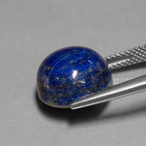 11,93 ctw natürlicher blauer Lapislazuli, Rundschliff, Lichtundurchlässig