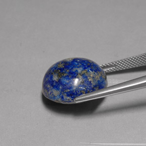 23,99 ctw natürlicher blauer Lapislazuli, Rundschliff, Lichtundurchlässig