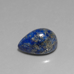 7,60 ctw natürlicher Königsblau Lapislazuli, Birnenform, Lichtundurchlässig