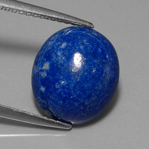 4,72 ctw natürlicher blauer Lapislazuli, Oval Schliff, Lichtundurchlässig