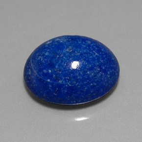 4,72 ctw natürlicher blauer Lapislazuli, Oval Schliff, Lichtundurchlässig