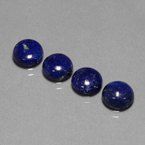  ct natürliche blauer Lapislazuli-Edelsteine, Rundschliff, Lichtundurchlässig