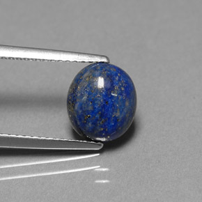 2,30 ctw natürlicher blauer Lapislazuli, Oval Schliff, Lichtundurchlässig
