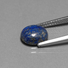 2,30 ctw natürlicher blauer Lapislazuli, Oval Schliff, Lichtundurchlässig