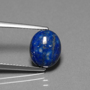 9,17 ctw natürlicher Königsblau Lapislazuli, Oval Schliff, Lichtundurchlässig