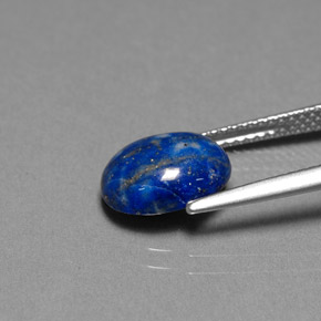 9,17 ctw natürlicher Königsblau Lapislazuli, Oval Schliff, Lichtundurchlässig