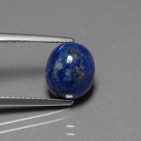 9,17 ctw natürlicher Königsblau Lapislazuli, Oval Schliff, Lichtundurchlässig