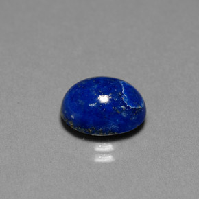 3,74 ctw natürlicher blauer Lapislazuli, Oval Schliff, Lichtundurchlässig