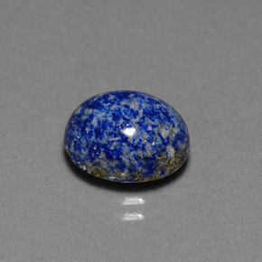 4,06 ctw natürlicher blauer Lapislazuli, Oval Schliff, Lichtundurchlässig