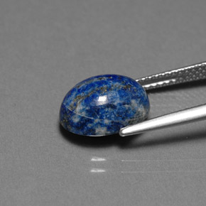 9,17 ctw natürlicher Königsblau Lapislazuli, Oval Schliff, Lichtundurchlässig