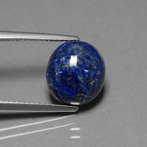 4,58 ctw natürlicher blauer Lapislazuli, Oval Schliff, Lichtundurchlässig