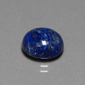 4,58 ctw natürlicher blauer Lapislazuli, Oval Schliff, Lichtundurchlässig