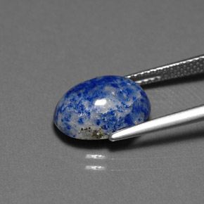 4,59 ctw natürlicher blauer Lapislazuli, Oval Schliff, Lichtundurchlässig