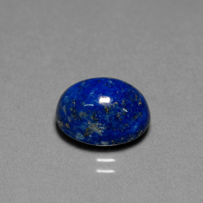 5,41 ctw natürlicher blauer Lapislazuli, Oval Schliff, Lichtundurchlässig