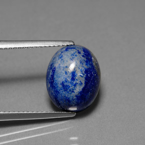 9,17 ctw natürlicher Königsblau Lapislazuli, Oval Schliff, Lichtundurchlässig