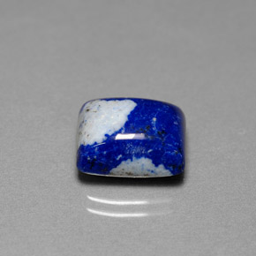 6,92 ctw natürlicher blauer Lapislazuli, Baguette, Lichtundurchlässig