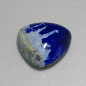 6,82 ctw natürlicher blauer Lapislazuli, Trillion, Lichtundurchlässig