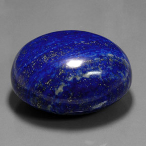 570,00 ctw natürlicher blauer Lapislazuli, Oval Schliff, Lichtundurchlässig