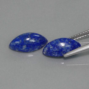  ct natürliche blauer Lapislazuli-Edelsteine, Marquise, Lichtundurchlässig