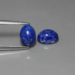  ct natürliche blauer Lapislazuli-Edelsteine, Oval Schliff, Lichtundurchlässig