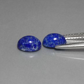  ct natürliche blauer Lapislazuli-Edelsteine, Oval Schliff, Lichtundurchlässig