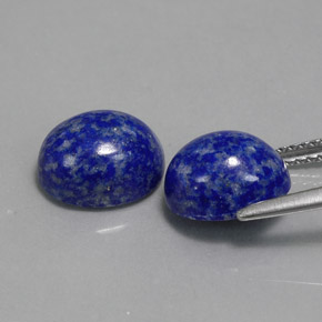  ct natürliche blauer Lapislazuli-Edelsteine, Oval Schliff, Lichtundurchlässig