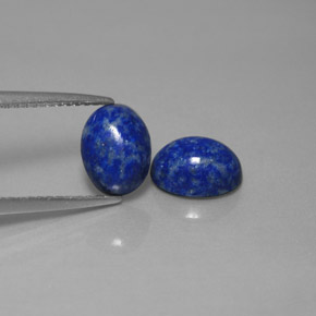  ct natürliche blauer Lapislazuli-Edelsteine, Oval Schliff, Lichtundurchlässig