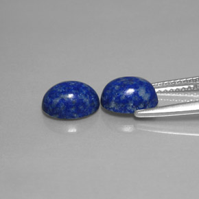 ct natürliche blauer Lapislazuli-Edelsteine, Oval Schliff, Lichtundurchlässig