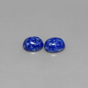  ct natürliche blauer Lapislazuli-Edelsteine, Oval Schliff, Lichtundurchlässig