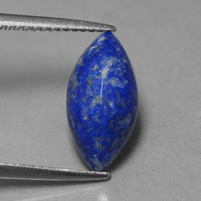 2,98 ctw natürlicher blauer Lapislazuli, Marquise, Lichtundurchlässig