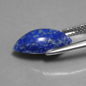 2,98 ctw natürlicher blauer Lapislazuli, Marquise, Lichtundurchlässig