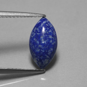 1,60 ctw natürlicher blauer Lapislazuli, Marquise, Lichtundurchlässig