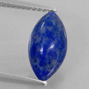 2,33 ctw natürlicher blauer Lapislazuli, Marquise, Lichtundurchlässig