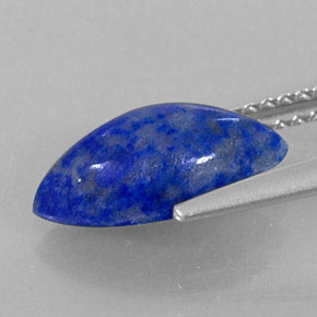 2,33 ctw natürlicher blauer Lapislazuli, Marquise, Lichtundurchlässig