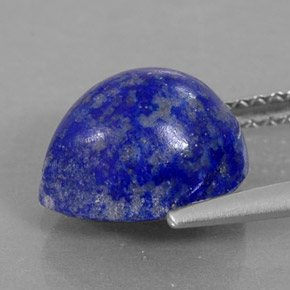 3,51 ctw natürlicher blauer Lapislazuli, Birnenform, Lichtundurchlässig