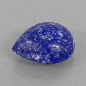 3,72 ctw natürlicher blauer Lapislazuli, Birnenform, Lichtundurchlässig