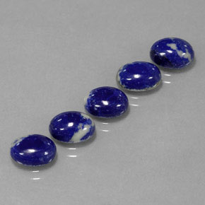  ct natürliche blauer Lapislazuli-Edelsteine, Oval Schliff, Lichtundurchlässig
