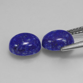  ct natürliche blauer Lapislazuli-Edelsteine, Oval Schliff, Lichtundurchlässig