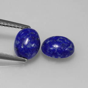  ct natürliche blauer Lapislazuli-Edelsteine, Oval Schliff, Lichtundurchlässig